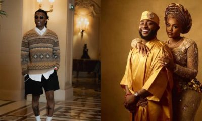 "Don’t Mix Up My Tweets" - Wizkid Denies Shading Davido, Chioma Over Their Wedding