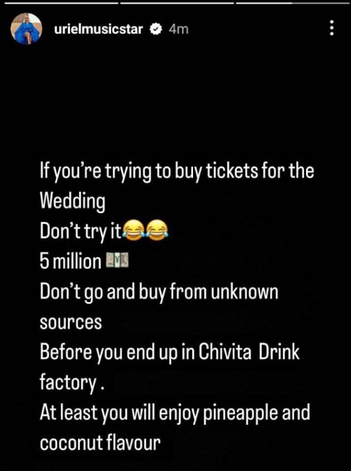 Uriel Oputa Praises Chioma's Maturity, Slams Critics Mocking Her Wedding To Davido