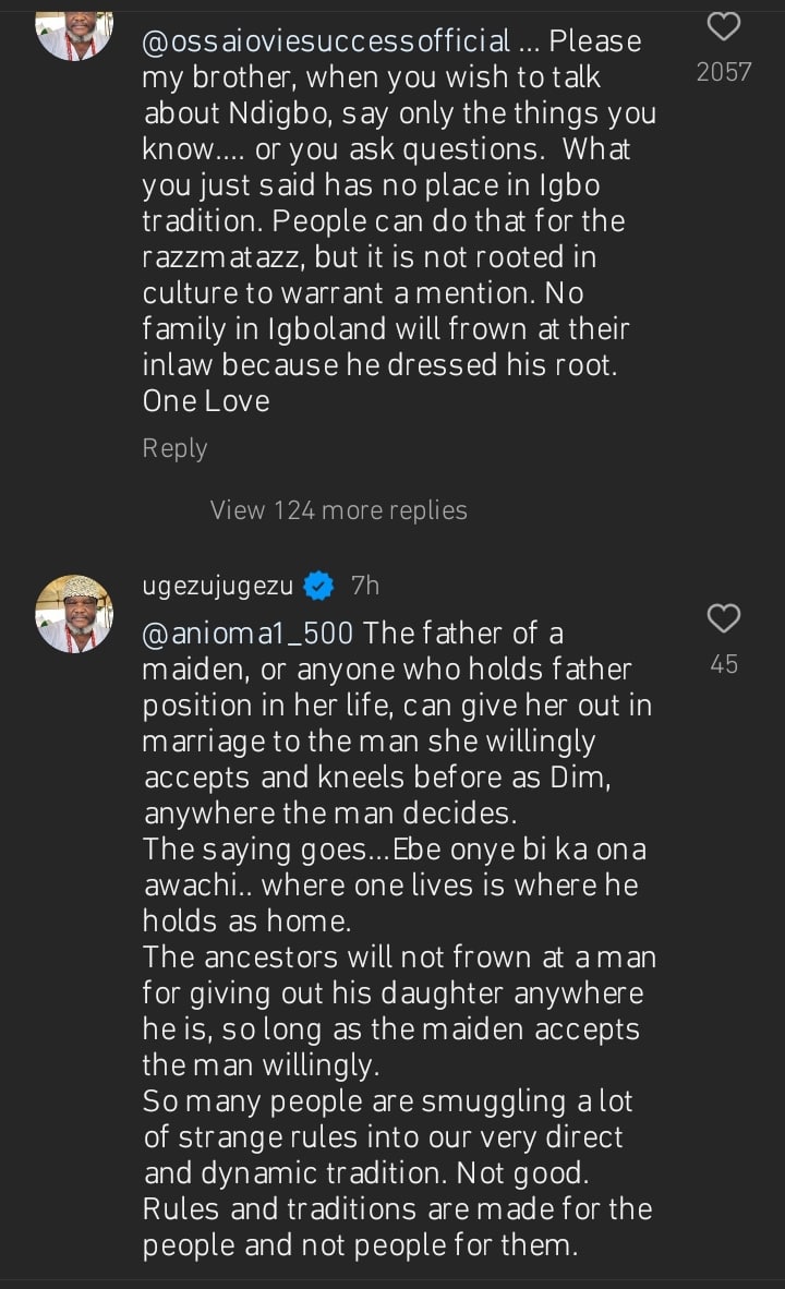  Ugezu Ugezu Tackles Ossai Success For Accusing Davido Of Disrespecting Igbo Culture
