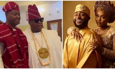 Chivido2024: Davido’s Father, Uncle, Family Dazzle In Native Attire For Wedding To Chioma [Video]
