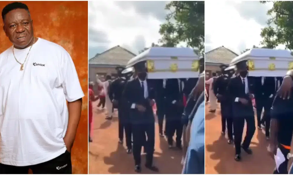 Videos From Mr Ibu’s Funeral In Enugu