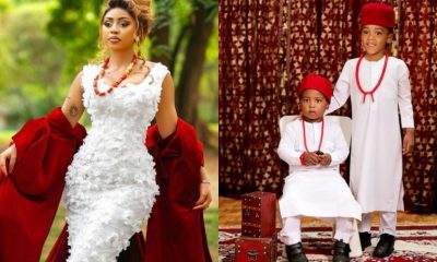 "I'm Such A Proud And Fulfilled Mummy” – Regina Daniels Celebrates Her Sons On Their Birthday