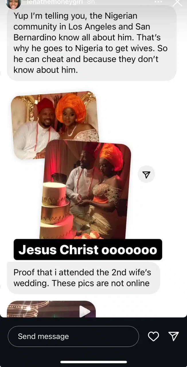 Sharon Ooja's Husband, Ugo Nwoke Accused Of Serial Cheating, False Billionaire Claims