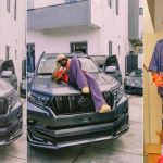 Davido Gifts His Friend, Deekay DMW A Brand New Toyota Prado Worth N70 Million [Photos]