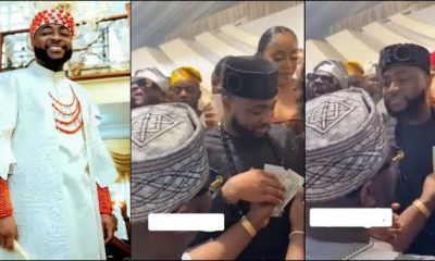 "Money Sprayed At My Wedding Doesn't Tally What We Took Home" - Davido Complaints