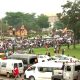 UNIBEN Students Protest Lack Of Water And Power, Block Lagos-Benin Expressway [Video]