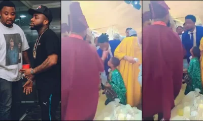 Controversy As Man Accuses Davido Of Slapping Bodyguard At His Wedding [Video]