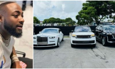 Davido Reportedly Acquires Three New Multi-Million Naira Cars [Photos/Video]