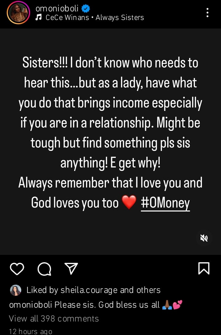 "Have What You Do That Brings Income If You're In A Relationship” – Omoni Oboli Advises Ladies 6 "Have What You Do That Brings Income If You're In A Relationship” – Omoni Oboli Advises Ladies