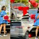 Ruby Ojiakor Pays Tribute To Late Junior Pope As She Acquires New Car [Photos/Video]