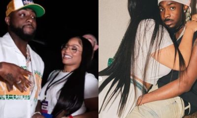Davido Reacts As Young John Shares Loved-Up Photo With His Cousin, Nike Adeleke