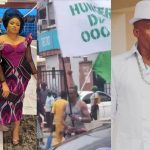 Nosa Rex’s Wife Reacts As Hanks Anuku Stages Solo Protest Against Hunger [Video]