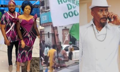 Nosa Rex’s Wife Reacts As Hanks Anuku Stages Solo Protest Against Hunger [Video]