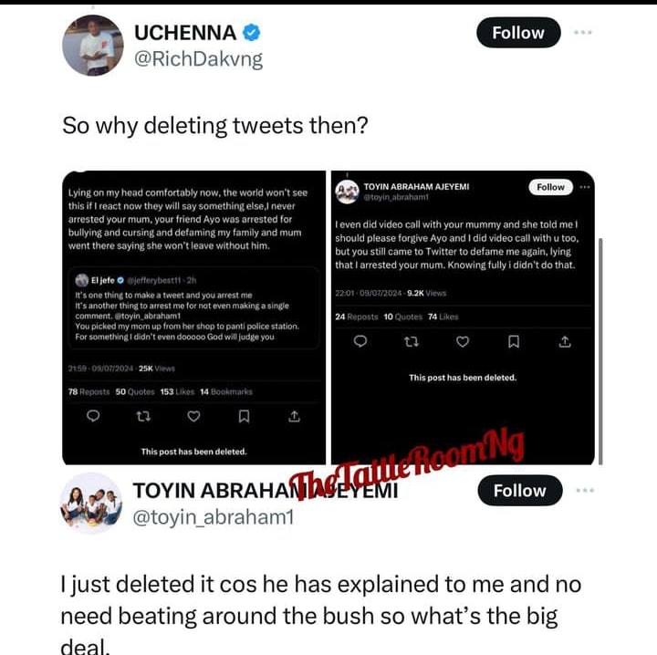 Toyin Abraham Faces Backlash For Using Police To Arrest Her Critic And His Mother