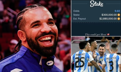Copa America 2024: Argentina Mocks Drake After $300K Bet Loss On Canada
