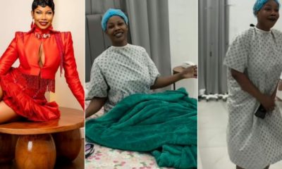 "Are You Okay?" - Tacha Akide Playfully Dances And Twerks In Hospital Room [Video]