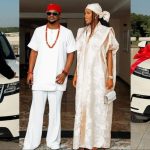 Paul Okoye Surprises His Wife, Ivy Ifeoma With New Range Rover Car [Photos]