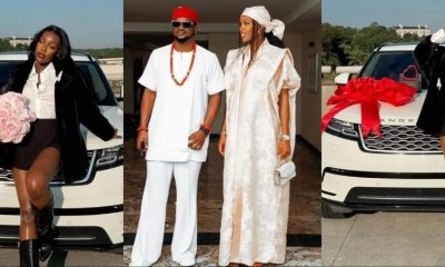 Paul Okoye Surprises His Wife, Ivy Ifeoma With New Range Rover Car [Photos]
