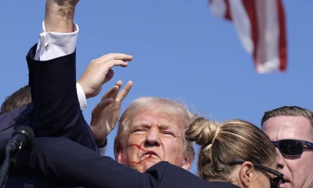Former US President Donald Trump Shot During Presidential Rally 1