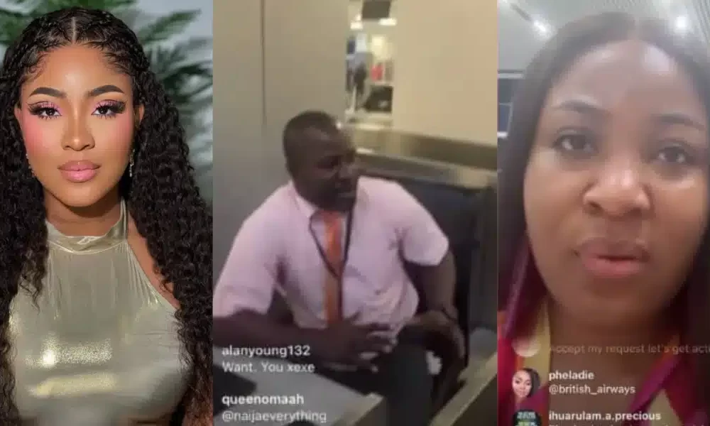 Erica Nlewedim Causes Commotion At Airport After British Airways Downgraded Her Ticket [Video]