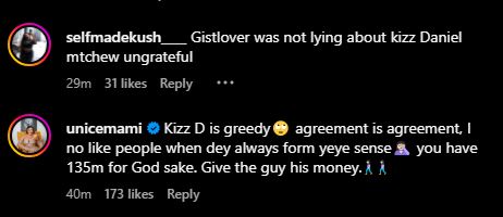 "He's Very Greedy" - Netizens Reacts As Kizz Daniel And Ubi Franklin’s Fights Over N150 Million Gig
