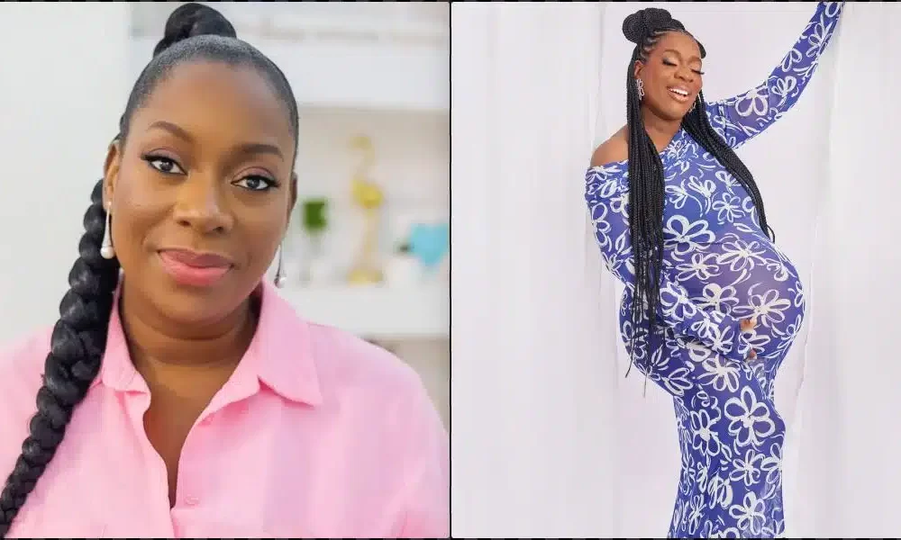 "Call Me Iya Ibeji" - Sisi Yemmie Says As She Welcome Twins With Her Husband [Video]