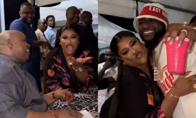 Nkechi Blessing Reacts As Davido, Governor Ademola Gives Her Their Surname "Adeleke" [Video]