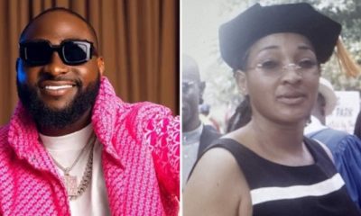 "My Mom Was A Baddie" – Davido Says As He Shares Throwback Photo Of Her