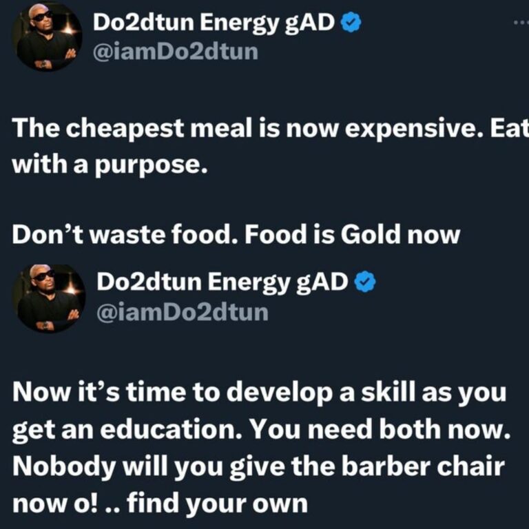 "Begging Is Now Hard In Nigeria” – Do2dtun Laments Over Economic Hardship 9 "Begging Is Now Hard In Nigeria” – Do2dtun Laments Over Economic Hardship