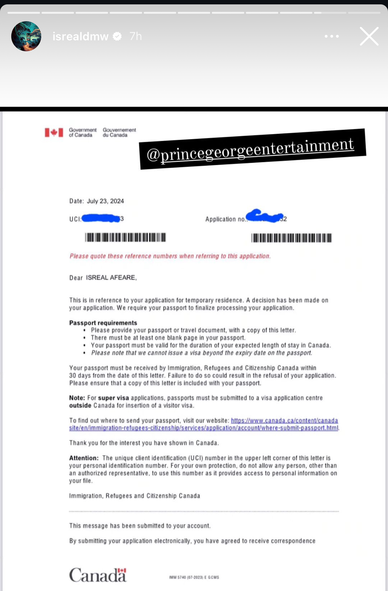 Israel DMW Expresses Gratitude To Davido For Helping Him Get UK And Canadian Visa 11 Israel DMW Expresses Gratitude To Davido For Helping Him Get UK And Canadian Visa
