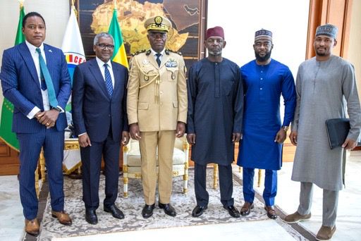 Gabon President Invites Dangote To Invest In Cement And Fertilizer Production [Photos]