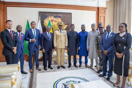 Gabon President Invites Dangote To Invest In Cement And Fertilizer Production [Photos]