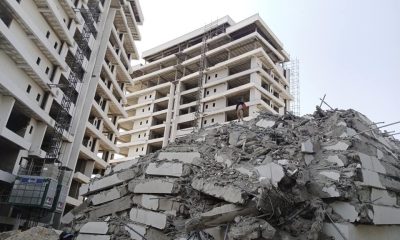 One Dead, Others Wounded As Uncompleted Nine-Storey Building Collapses In Delta