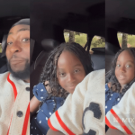 Davido Spends Time With Daughter Hailey, Takes Her Shopping In US [Video]