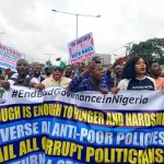 #EndBadGovernanceInNigeria Protest Halts Economic Activities In Lagos [Video]