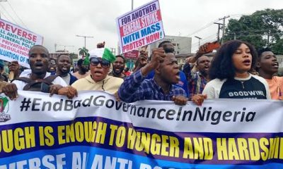#EndBadGovernanceInNigeria Protest Halts Economic Activities In Lagos [Video]