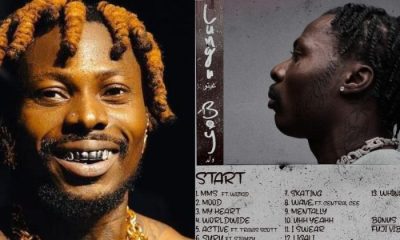 Asake Announces Wizkid, Travis Scott, Stormzy On His Upcoming 3rd Album 'Lungu Boy'