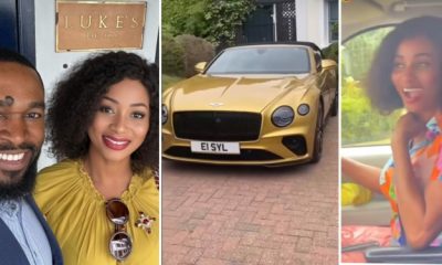 Former Miss Nigeria, Sylvia Edem Gifted Bugatti By Husband On Her 45th Birthday [Video]