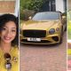 Former Miss Nigeria, Sylvia Edem Gifted Bugatti By Husband On Her 45th Birthday [Video]