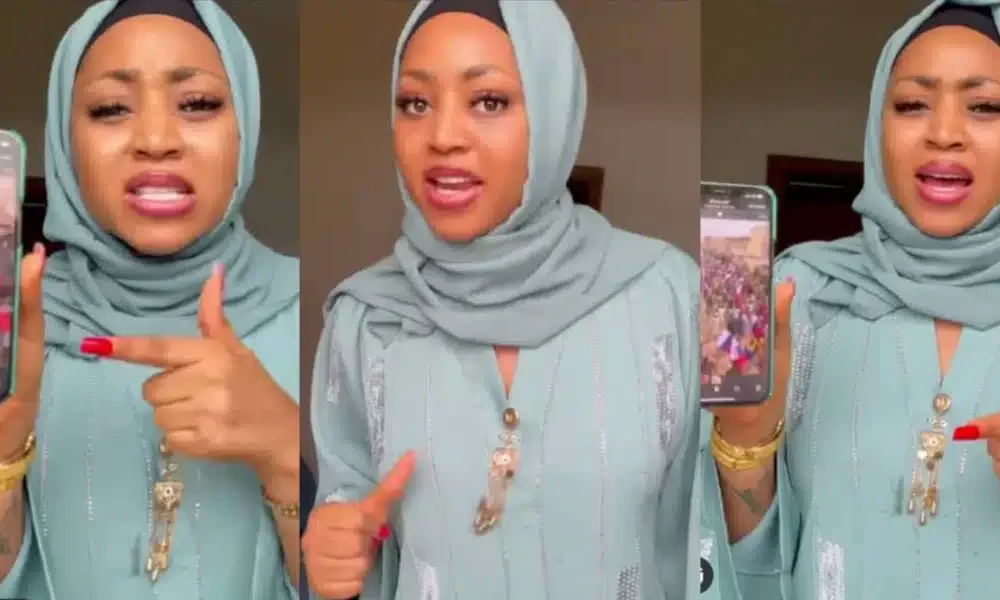 Regina Daniels Slam Nigerians Who Criticized Her For Speaking Against Violent Protest [Video]