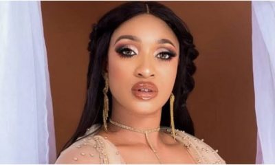 Tonto Dikeh Seen At Police Station, Risks Jail Term For Alleged Criminal Offenses [Video]
