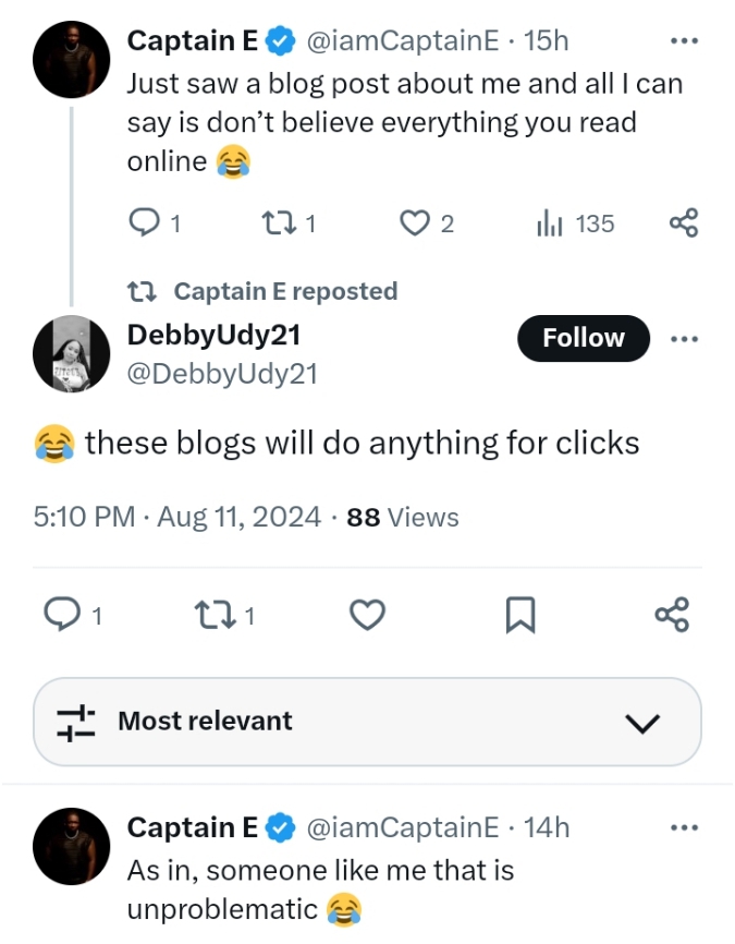 Omotola Jalade's Son Denies Asking Destiny Etiko To Return His Father's Alleged Birthday Car Gift