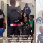 NIS Orders Probe As Woman Reveals Why She Destroyed Husband’s Passport At Lagos Airport [Video]