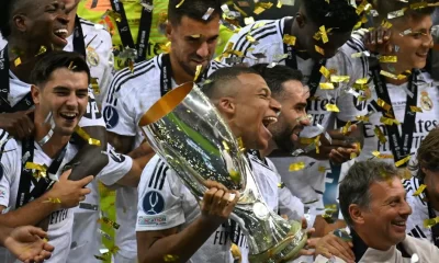 Mbappe Scores As Real Madrid Beats Atalanta 2-0 To Win UEFA Super Cup [Higllights]