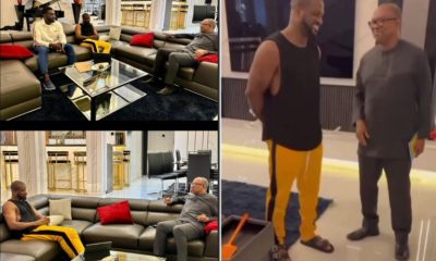 Peter Obi Visits Mr P After Meeting Paul And Jude Okoye Amid Family Feud [Photos]