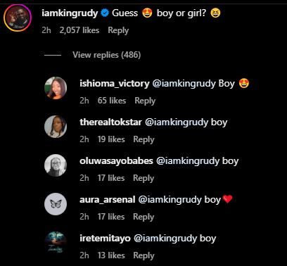 “Boy Or Girl” – Paul Okoye Asks As Wife, Ifeoma Flaunts Her Baby Bump [Photos]