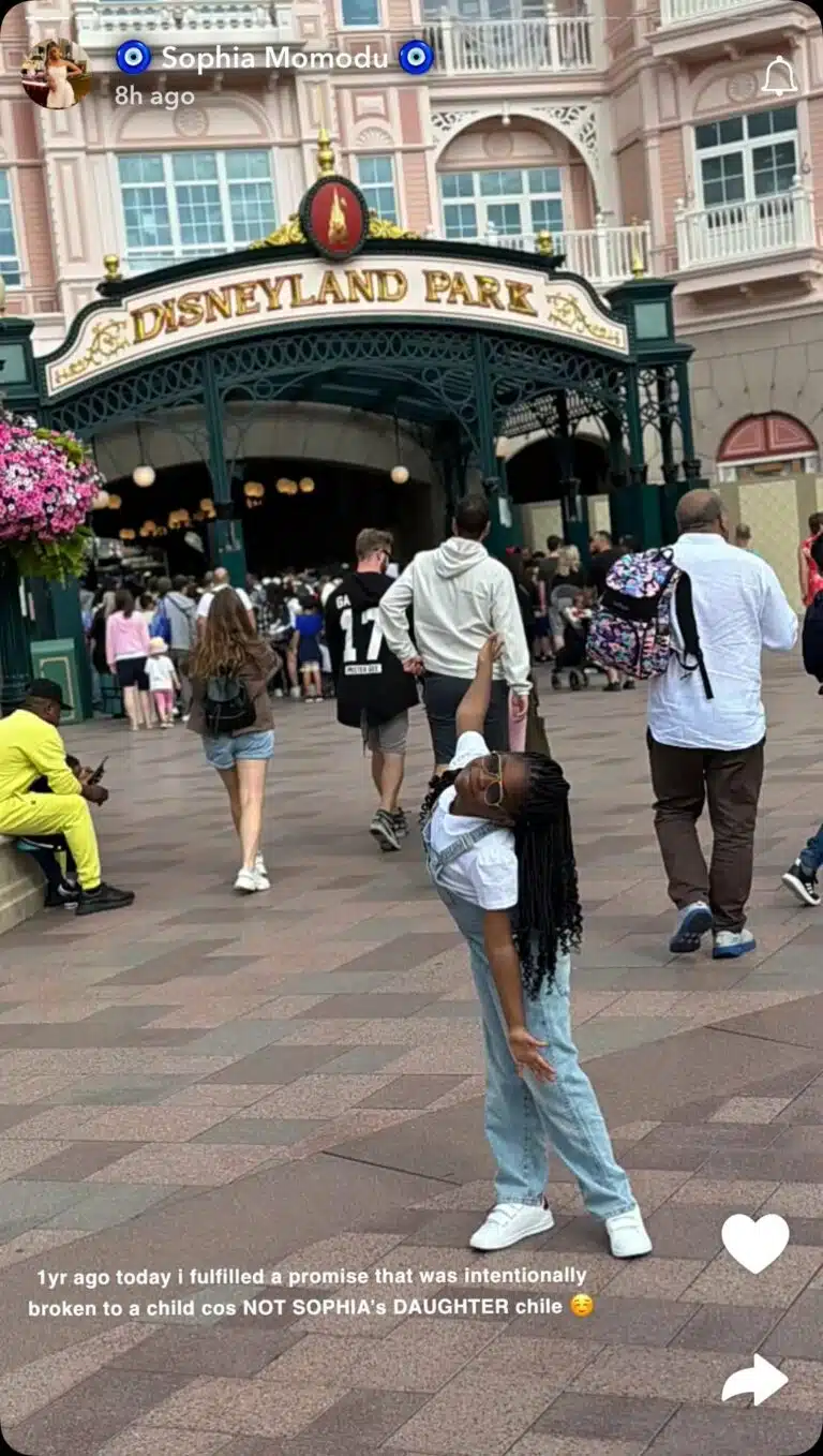 Sophia Momodu Shades Davido For Not Fulfilling His Promise Of Taking Imade To Disneyland