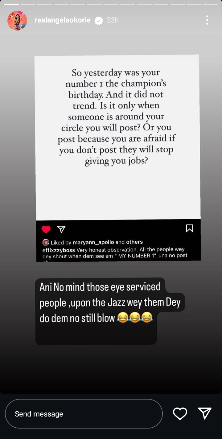 “Stagnant Fools” – Mercy Johnson Fires Back At Angela Okorie, Other Critics