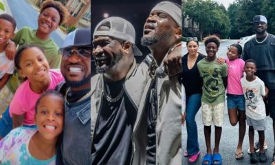 Peter Okoye Spends Time With Paul’s Children In US Despite Their Feud [Photos]