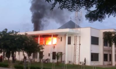 Fire Breaks Out At Katsina Government House